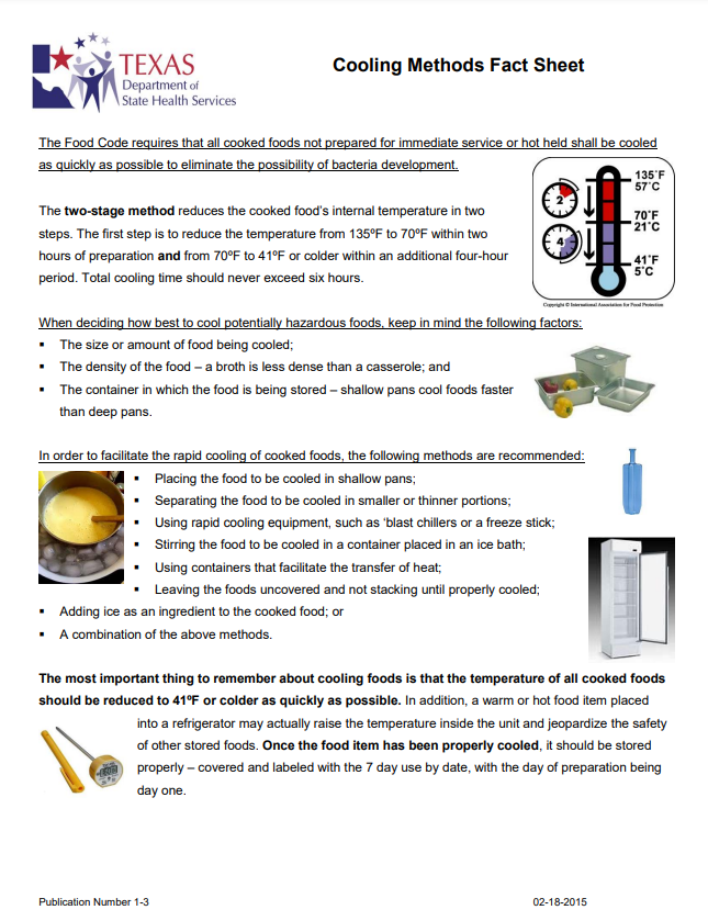 Cooling Methods